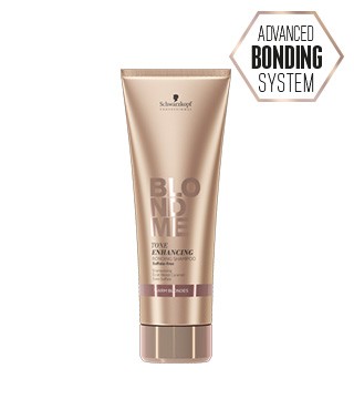 BLONDME Tone Enhancing Bonding Shampoo (Warm blondes)