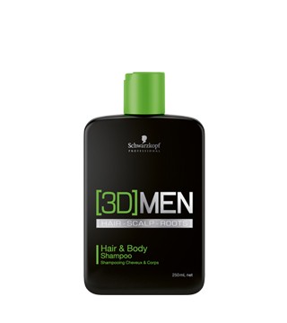 3D Men Hair & Body Shampoo